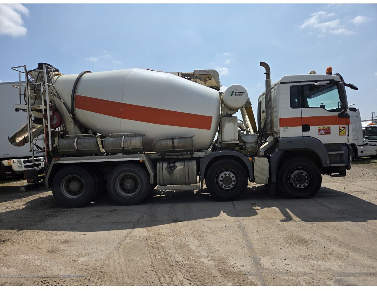 MAN TGS 35.400 8X4 Concrete Mixer Stetter 9m3 Steelsuspension - Concrete mixer truck: picture 5 MAN TGS 35.400 8X4 Concrete Mixer Stetter 9m3 Steelsuspension - Concrete mixer truck: picture 5