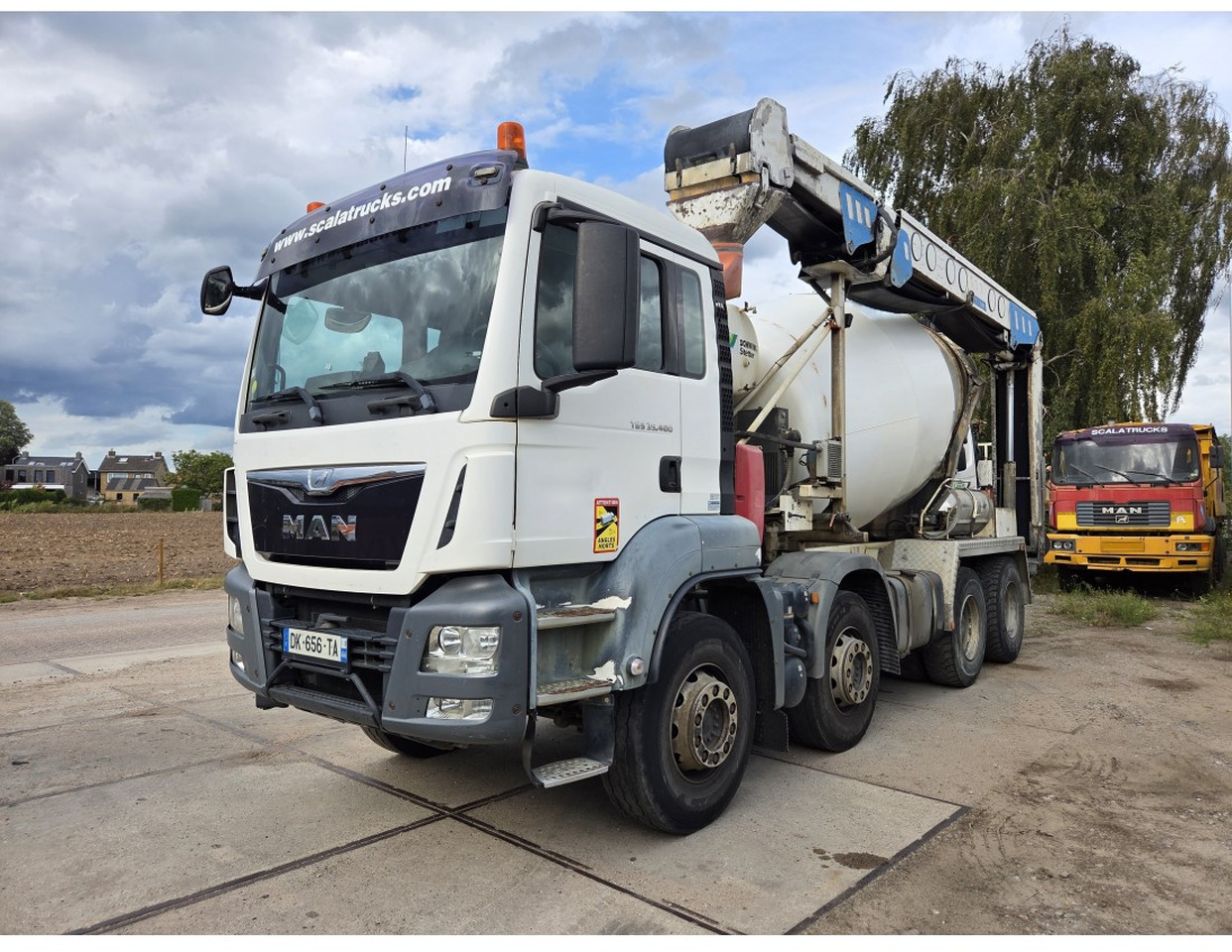 TGS 35.400 8X4 Concrete Mixer Stetter Euro 6 Steelsuspension - Concrete mixer truck: picture 1 TGS 35.400 8X4 Concrete Mixer Stetter Euro 6 Steelsuspension - Concrete mixer truck: picture 1