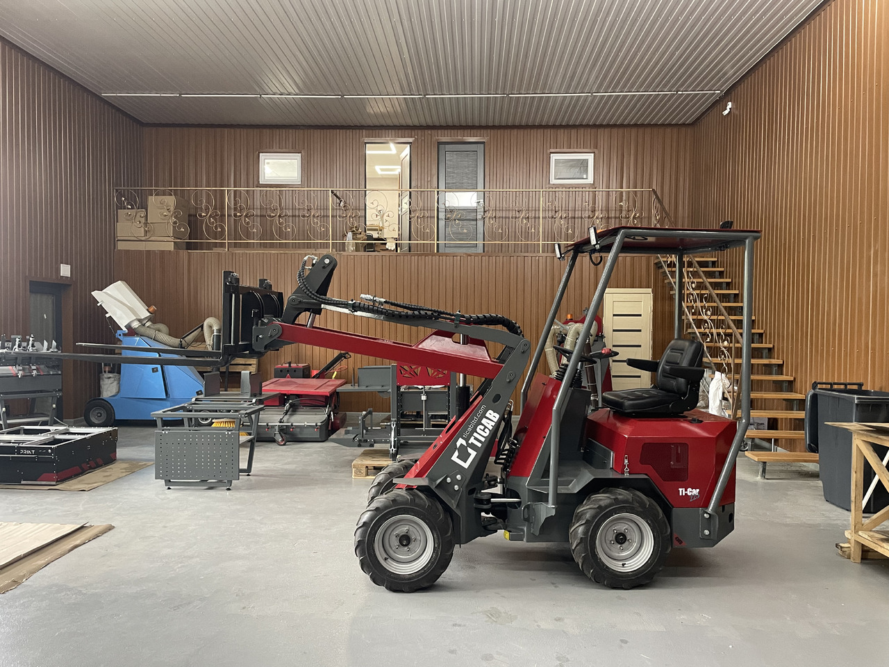 New Diesel forklift TICAB Multifunctional Mini Loader, Compact Wheel Loader, Manufacturer!: picture 6