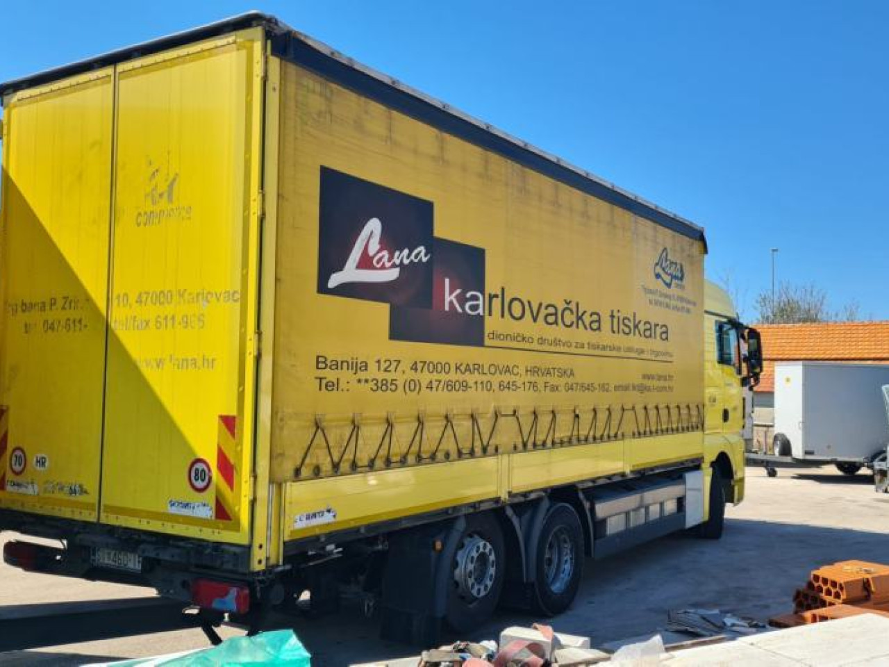Curtainsider truck MAN TGX 26.440: picture 7