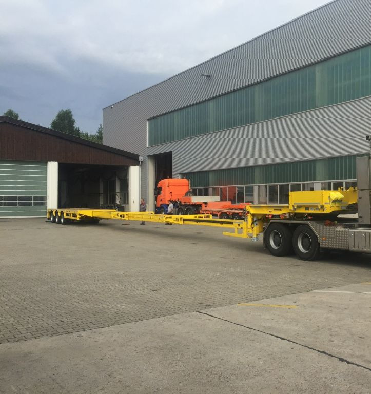 Faymonville STZ-3WAAA, 49.5ton, teleskopierbar - Low loader semi-trailer: picture 1 Faymonville STZ-3WAAA, 49.5ton, teleskopierbar - Low loader semi-trailer: picture 1