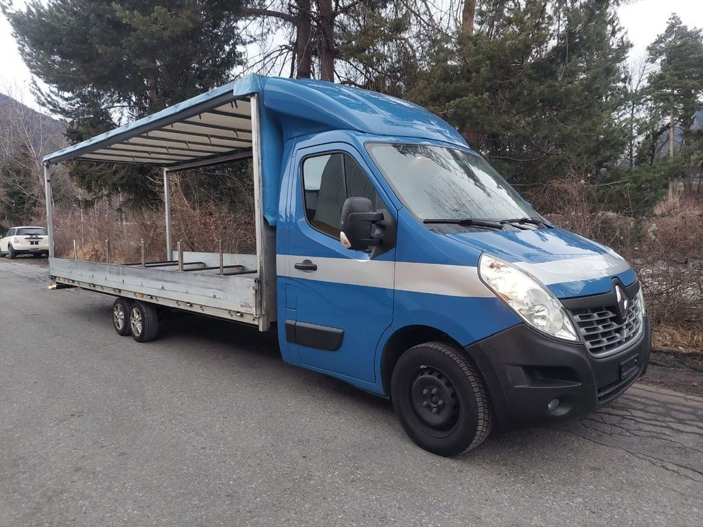 Renault Master T35 dCi170, 6.20m lang, 3X - Curtain side van: picture 1 Renault Master T35 dCi170, 6.20m lang, 3X - Curtain side van: picture 1