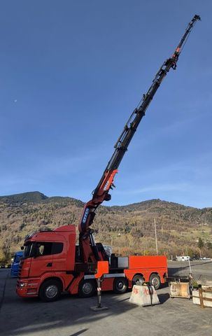 Scania R500 V8 LB10x4, E5, Effer 1750 8S, FLYJIB, 44m - Crane truck: picture 1 Scania R500 V8 LB10x4, E5, Effer 1750 8S, FLYJIB, 44m - Crane truck: picture 1