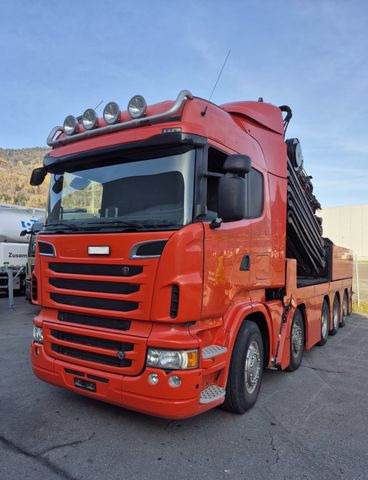 Scania R500 V8 LB10x4, E5, Effer 1750 8S, FLYJIB, 44m - Crane truck: picture 3 Scania R500 V8 LB10x4, E5, Effer 1750 8S, FLYJIB, 44m - Crane truck: picture 3