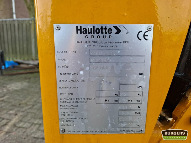 Haulotte HA12CJ+ - Articulated boom: picture 5 Haulotte HA12CJ+ - Articulated boom: picture 5
