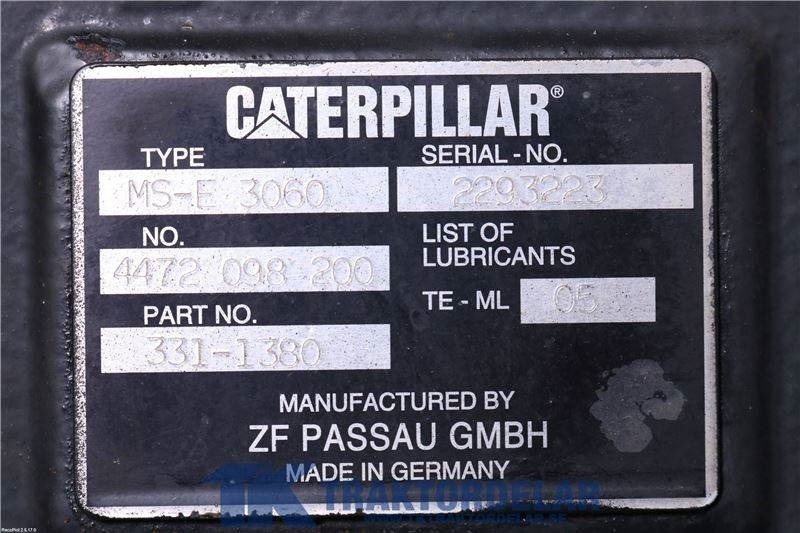 CAT M 316 D Framvagn  - Axle and parts for Construction machinery: picture 3 CAT M 316 D Framvagn  - Axle and parts for Construction machinery: picture 3