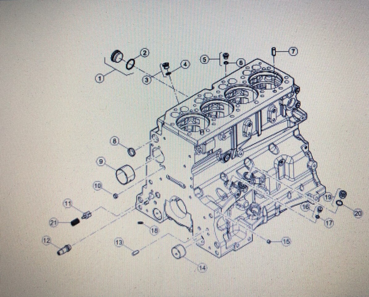 CLAAS Arion St 4 Hexa A74-BLOK SILNIKA/CZĘŚCI - Cylinder block for Agricultural machinery: picture 1 CLAAS Arion St 4 Hexa A74-BLOK SILNIKA/CZĘŚCI - Cylinder block for Agricultural machinery: picture 1