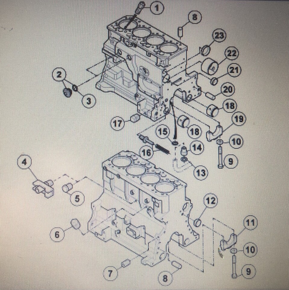 CLAAS CELTIS 456-BLOK SILNIKA/Claas Celtis 456 Claas Farming 456-426 - Cylinder block for Agricultural machinery: picture 1 CLAAS CELTIS 456-BLOK SILNIKA/Claas Celtis 456 Claas Farming 456-426 - Cylinder block for Agricultural machinery: picture 1