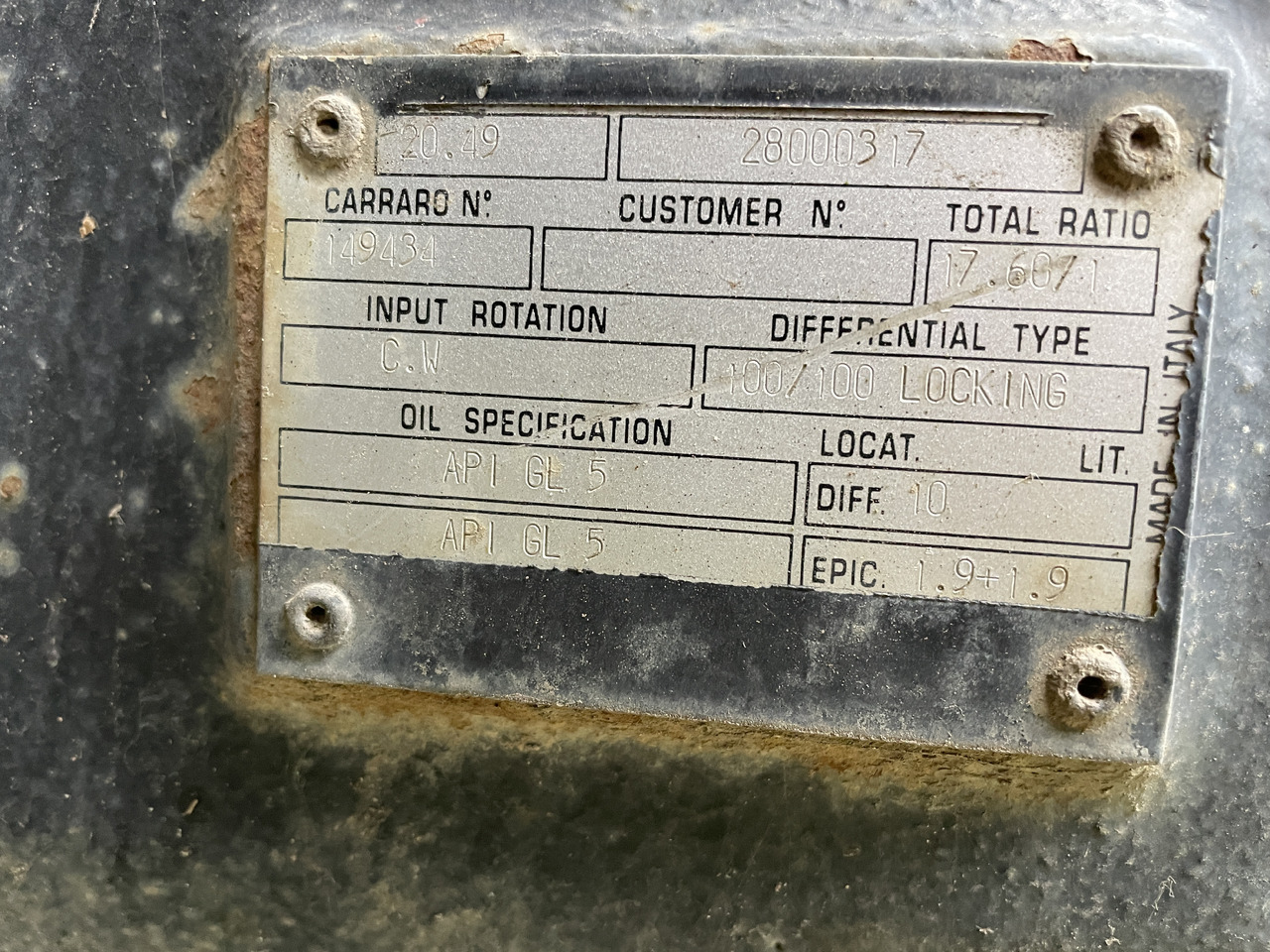 Carraro 20.49 149434 - oś przednia - zwolnica zwrotnica półoś obudowa mostu - Steering knuckle for Agricultural machinery: picture 4 Carraro 20.49 149434 - oś przednia - zwolnica zwrotnica półoś obudowa mostu - Steering knuckle for Agricultural machinery: picture 4