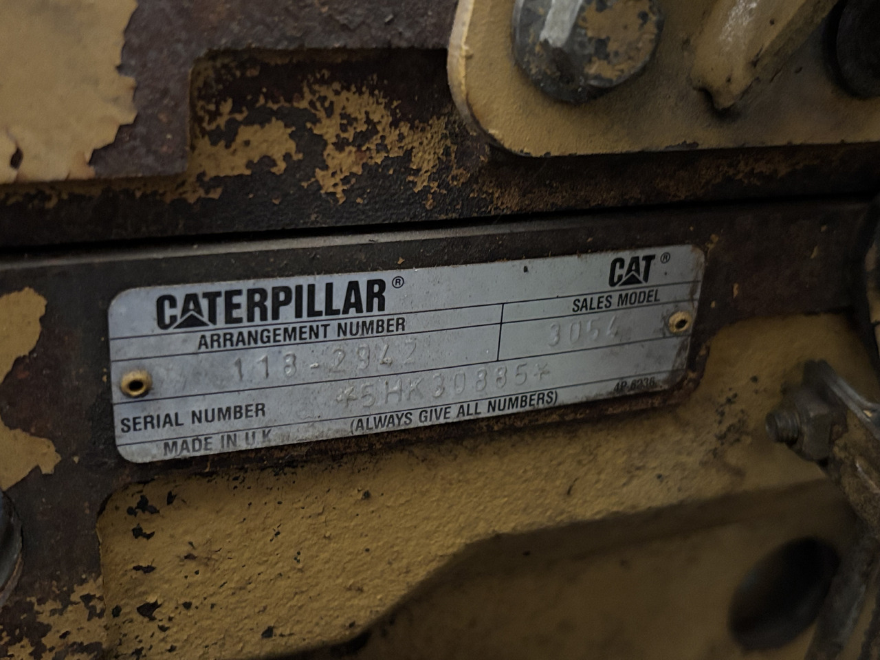 Cat Caterpillar Silnik 3054 560 2015 koni 1994 rok CZĘŚCI 118-2942 - Engine for Construction machinery: picture 2 Cat Caterpillar Silnik 3054 560 2015 koni 1994 rok CZĘŚCI 118-2942 - Engine for Construction machinery: picture 2