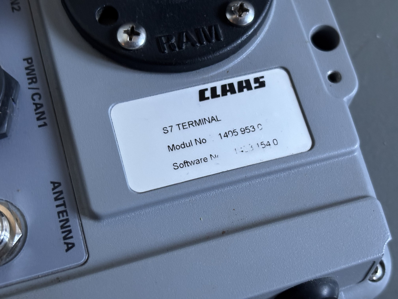 Claas Terminal S7 Omnistar 14059530 1405 953 0 - Navigation system for Agricultural machinery: picture 5 Claas Terminal S7 Omnistar 14059530 1405 953 0 - Navigation system for Agricultural machinery: picture 5