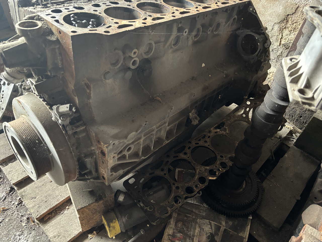 Deutz TCD 6.1 L6 Silnik Chłodnica Radiator Koło Pasowe Koło Zamachowe Głowica CZĘŚCI - Flywheel for Agricultural machinery: picture 5 Deutz TCD 6.1 L6 Silnik Chłodnica Radiator Koło Pasowe Koło Zamachowe Głowica CZĘŚCI - Flywheel for Agricultural machinery: picture 5