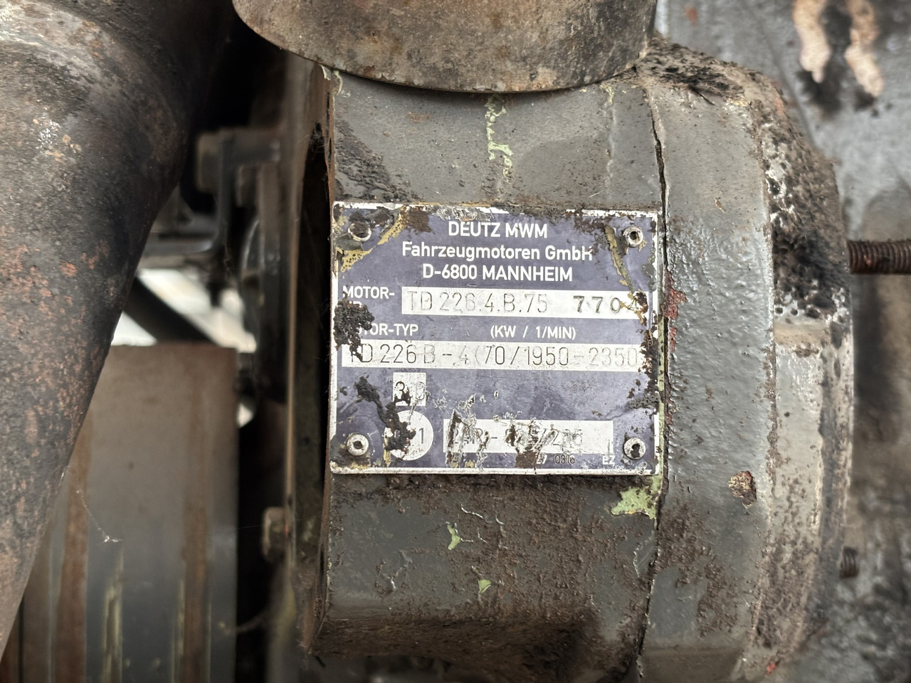 Fendt 309 Deutz TD226-B4 MWM Silnik Blok Pokrywa Obudowa Koło Zamachowe Miska Olejowa CZĘŚCI - Flywheel for Agricultural machinery: picture 3 Fendt 309 Deutz TD226-B4 MWM Silnik Blok Pokrywa Obudowa Koło Zamachowe Miska Olejowa CZĘŚCI - Flywheel for Agricultural machinery: picture 3