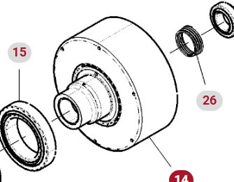 Fendt 930 933 936 939 942 Vario Gen 6 Obudowa Sprzęgła WOM CZĘŚCI H218PH0150010 - Clutch and parts for Farm tractor: picture 1 Fendt 930 933 936 939 942 Vario Gen 6 Obudowa Sprzęgła WOM CZĘŚCI H218PH0150010 - Clutch and parts for Farm tractor: picture 1
