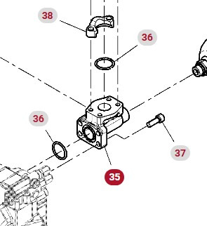 Fendt 930 933 936 942 GEN 7  Kołnierz Sprężający CZĘŚCI H218PP3005020 - Exhaust manifold for Agricultural machinery: picture 1 Fendt 930 933 936 942 GEN 7  Kołnierz Sprężający CZĘŚCI H218PP3005020 - Exhaust manifold for Agricultural machinery: picture 1