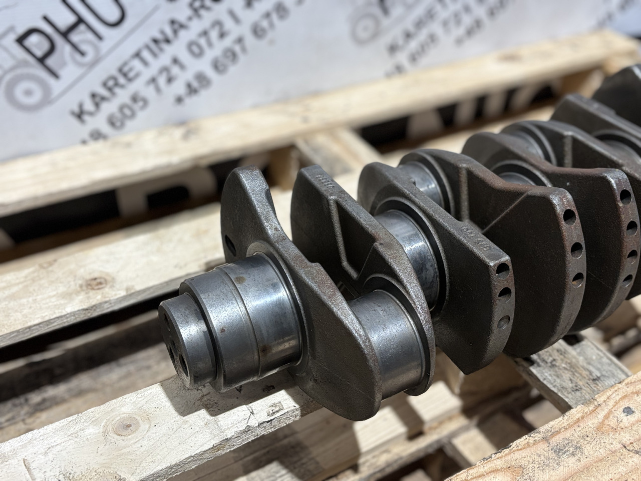 JCB 448 JS200 JS210 JS220 4.8L Max448 Wał Korbowy EMC2903 320/03336 32003336 - Crankshaft for Agricultural machinery: picture 2 JCB 448 JS200 JS210 JS220 4.8L Max448 Wał Korbowy EMC2903 320/03336 32003336 - Crankshaft for Agricultural machinery: picture 2