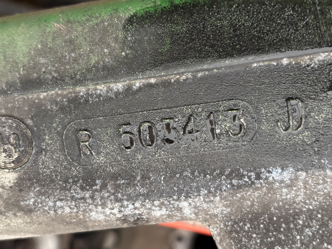 John Deere 8210 Kolektor Dolotowy R503413 R116727 - Intake manifold for Agricultural machinery: picture 3 John Deere 8210 Kolektor Dolotowy R503413 R116727 - Intake manifold for Agricultural machinery: picture 3