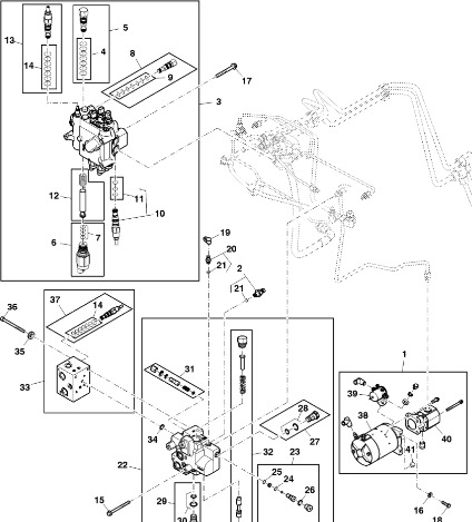 John Deere 9470RX - Pompa RE27159 (Kierowanie) - Steering pump for Farm tractor: picture 1 John Deere 9470RX - Pompa RE27159 (Kierowanie) - Steering pump for Farm tractor: picture 1