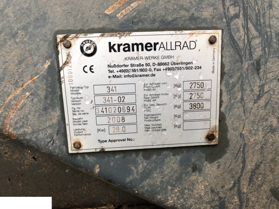 Kramer Allrad 280 341-02 Radlader - Części - Zwolnica - Final drive for Construction machinery: picture 3 Kramer Allrad 280 341-02 Radlader - Części - Zwolnica - Final drive for Construction machinery: picture 3