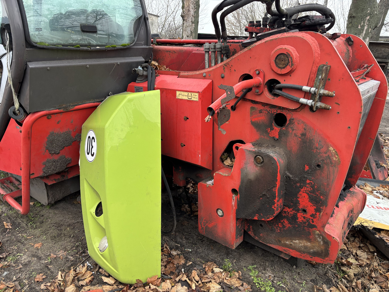 Manitou MHT 860 L Siłownik Skrętu Układ Sterujący Kabina CZĘŚCI - Hydraulic cylinder for Telescopic handler: picture 3 Manitou MHT 860 L Siłownik Skrętu Układ Sterujący Kabina CZĘŚCI - Hydraulic cylinder for Telescopic handler: picture 3