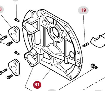 Massey Ferguson 7516 Pokrywa Układu Napędowego CZĘŚCI 3796359M7 - Transmission for Agricultural machinery: picture 1 Massey Ferguson 7516 Pokrywa Układu Napędowego CZĘŚCI 3796359M7 - Transmission for Agricultural machinery: picture 1