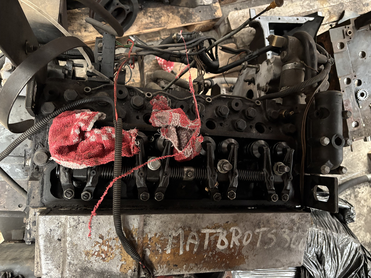 Matbro TS 300 Silnik Blok Kolektor Klawiatura Miska Olejowa Koło Pasowe CZĘŚCI - Engine and parts for Agricultural machinery: picture 2 Matbro TS 300 Silnik Blok Kolektor Klawiatura Miska Olejowa Koło Pasowe CZĘŚCI - Engine and parts for Agricultural machinery: picture 2