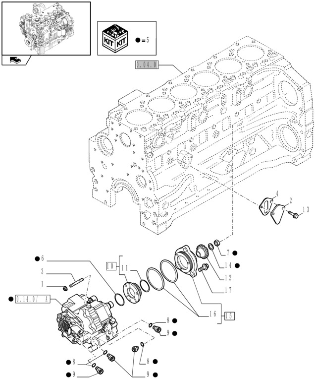 New Holland T6010 Osłona łoźyska 2830598 - Engine bearing for Farm tractor: picture 1 New Holland T6010 Osłona łoźyska 2830598 - Engine bearing for Farm tractor: picture 1