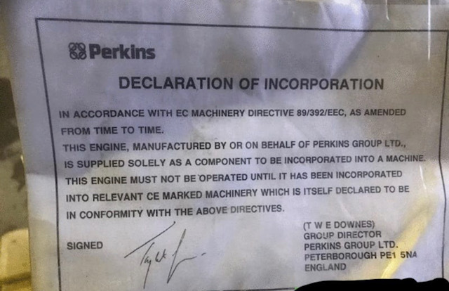 Nowy silnik Perkins 1004.4 AB80468 - Engine for Agricultural machinery: picture 3 Nowy silnik Perkins 1004.4 AB80468 - Engine for Agricultural machinery: picture 3
