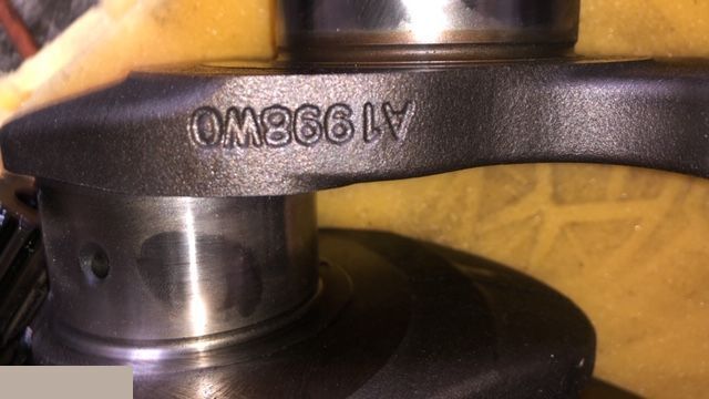 PERKINS Wał korbowy 1104C-44 1104C-44TA - Crankshaft for Agricultural machinery: picture 2 PERKINS Wał korbowy 1104C-44 1104C-44TA - Crankshaft for Agricultural machinery: picture 2