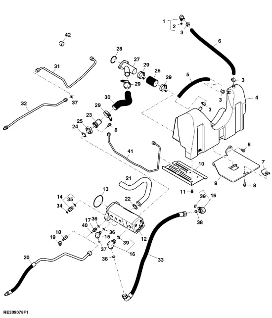R565750 John Deere 8345R - Zbiornik hydrauliczny - Hydraulic tank for Farm tractor: picture 1 R565750 John Deere 8345R - Zbiornik hydrauliczny - Hydraulic tank for Farm tractor: picture 1