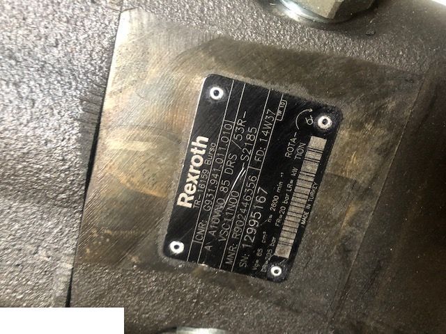 Rexroth A10VNO85DRS - Transmission for Agricultural machinery: picture 2 Rexroth A10VNO85DRS - Transmission for Agricultural machinery: picture 2