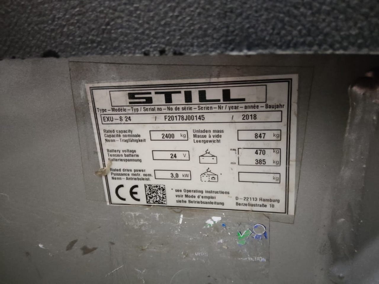 STILL EXU-S24/2400mm/LiIon - Pallet truck: picture 5 STILL EXU-S24/2400mm/LiIon - Pallet truck: picture 5