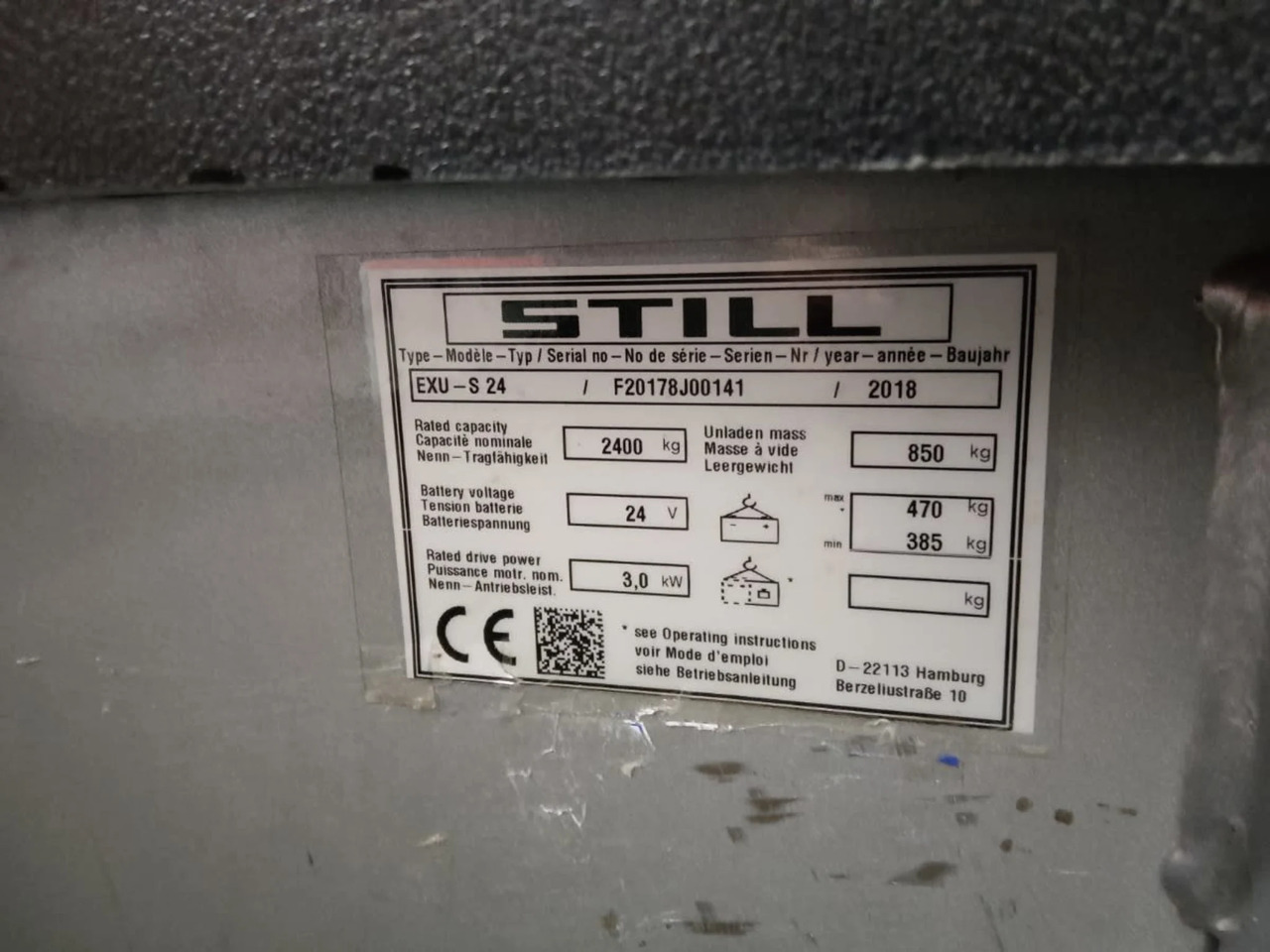 STILL EXU-S24/2400mm/LiIon - Pallet truck: picture 5 STILL EXU-S24/2400mm/LiIon - Pallet truck: picture 5