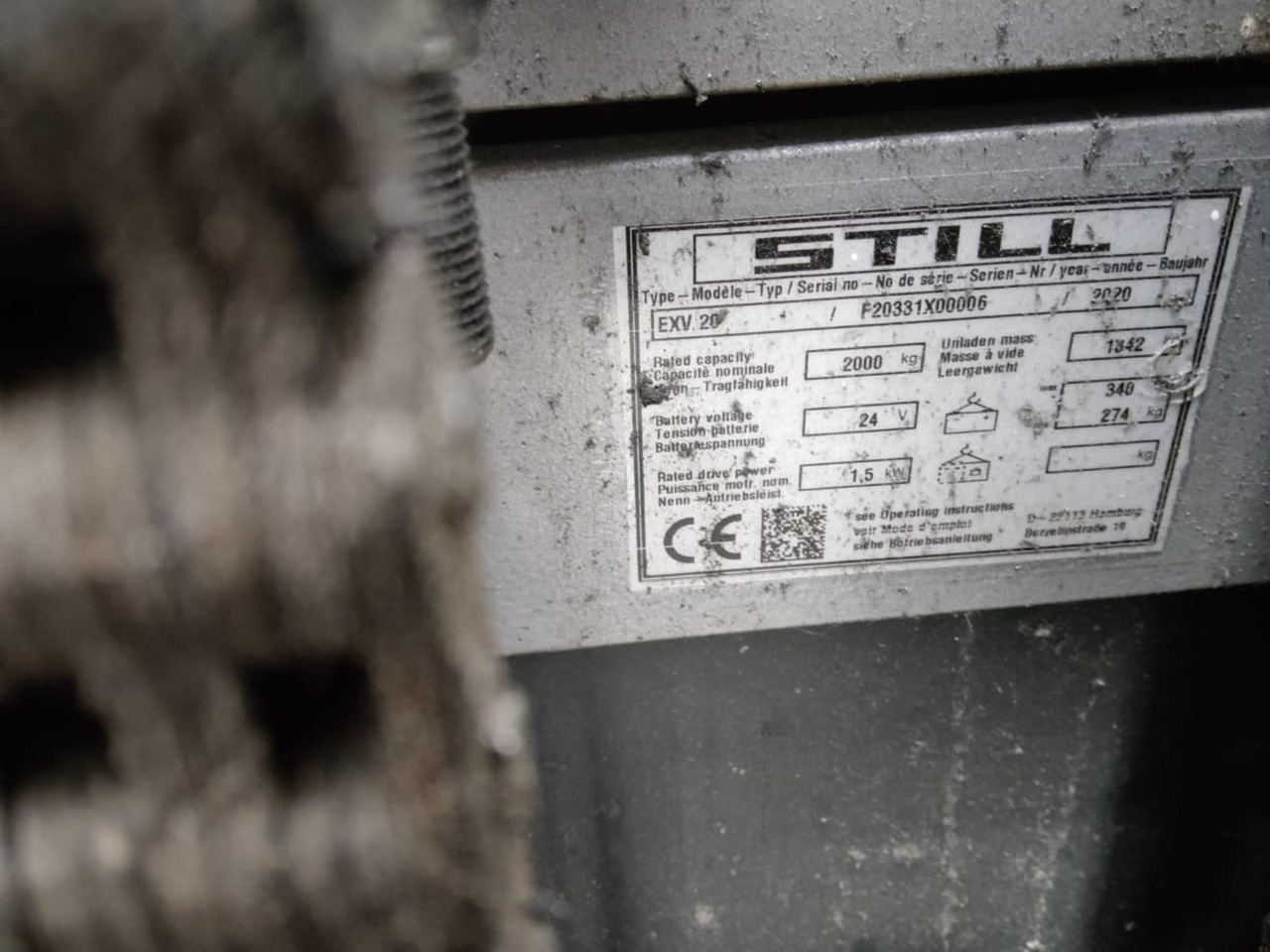 STILL EXV20 - Stacker: picture 5 STILL EXV20 - Stacker: picture 5