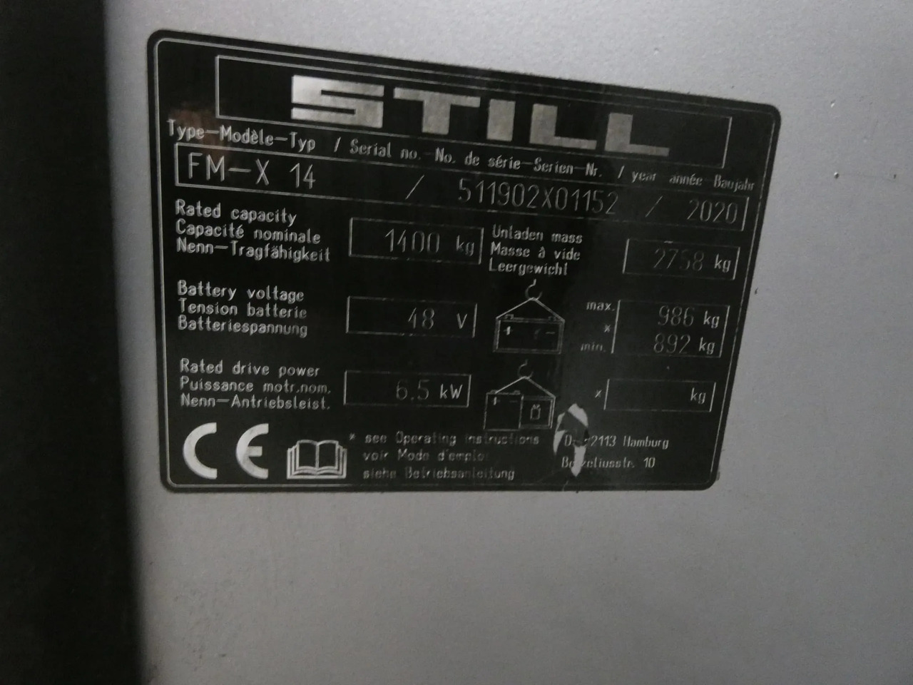 STILL FM-X14 - Reach truck: picture 5 STILL FM-X14 - Reach truck: picture 5