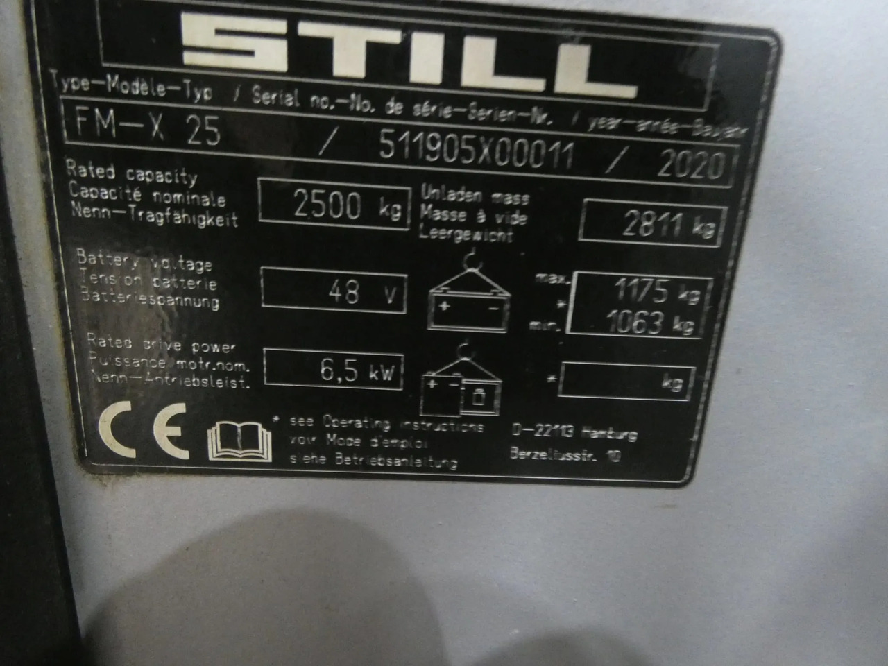 STILL FM-X25 - Reach truck: picture 5 STILL FM-X25 - Reach truck: picture 5