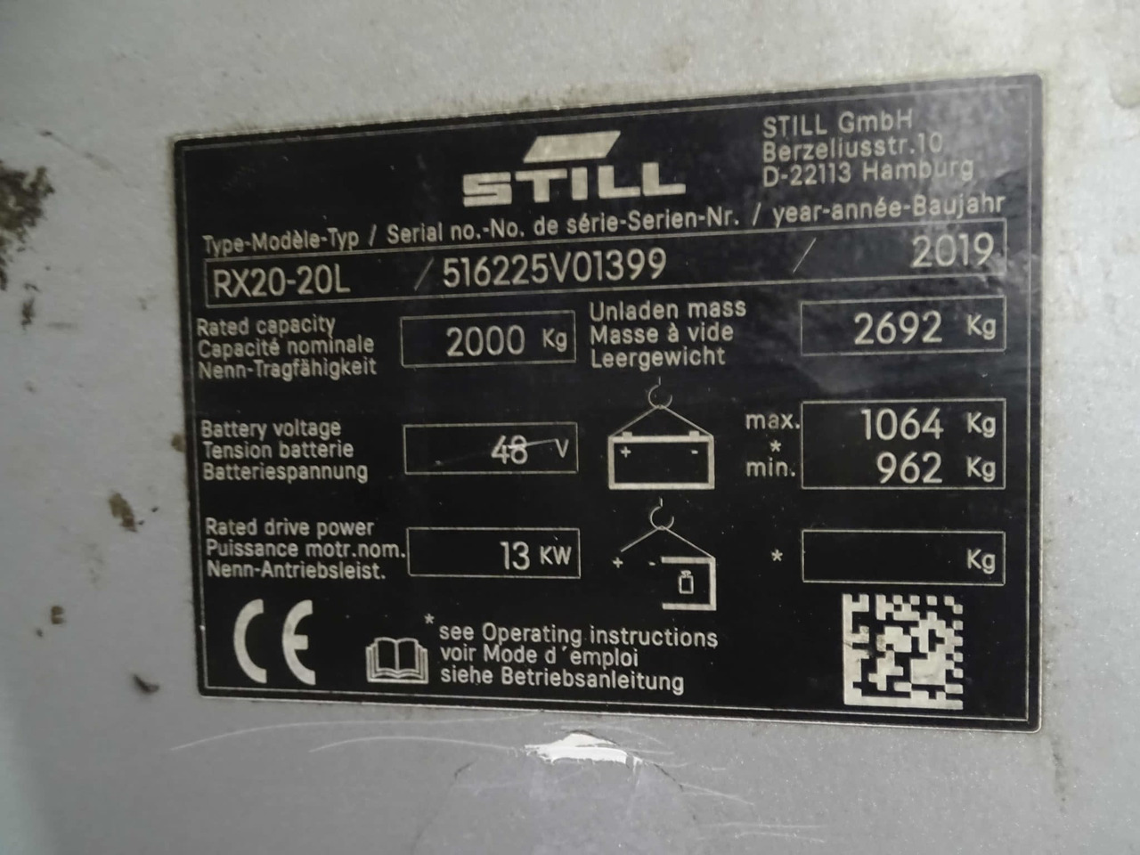 STILL RX20-20L - Electric forklift: picture 2 STILL RX20-20L - Electric forklift: picture 2