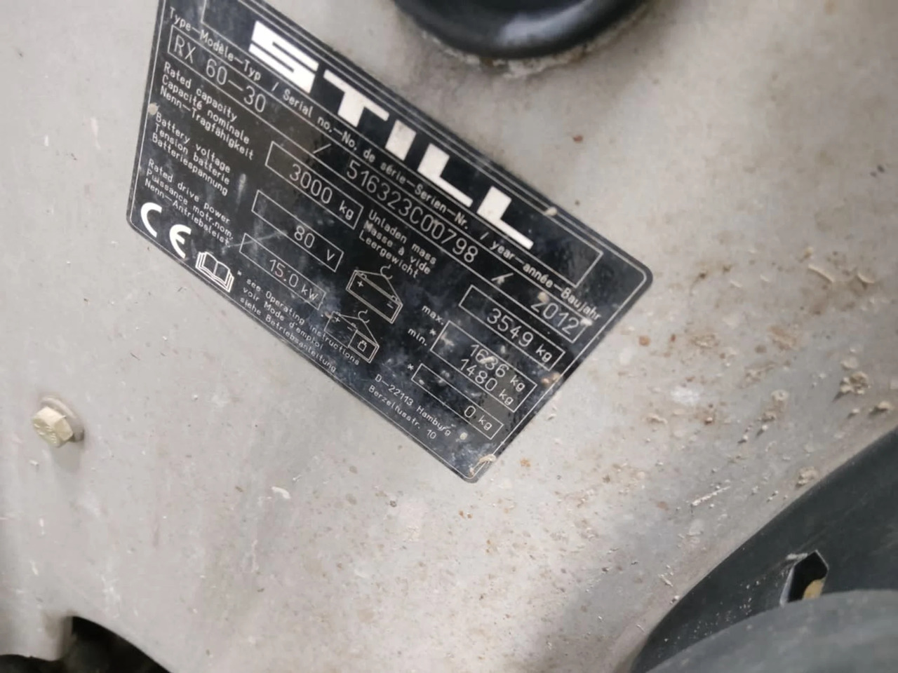 STILL RX60-30 - Electric forklift: picture 2 STILL RX60-30 - Electric forklift: picture 2