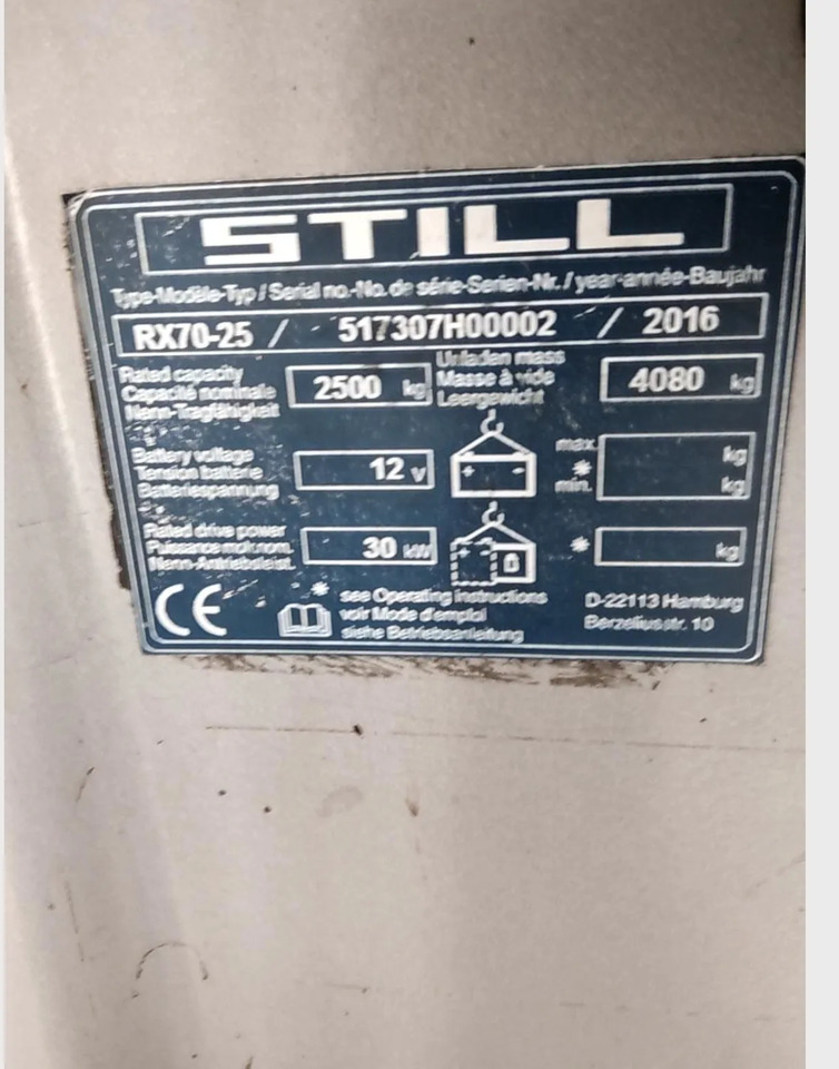 STILL RX70-25T - LPG forklift: picture 5 STILL RX70-25T - LPG forklift: picture 5