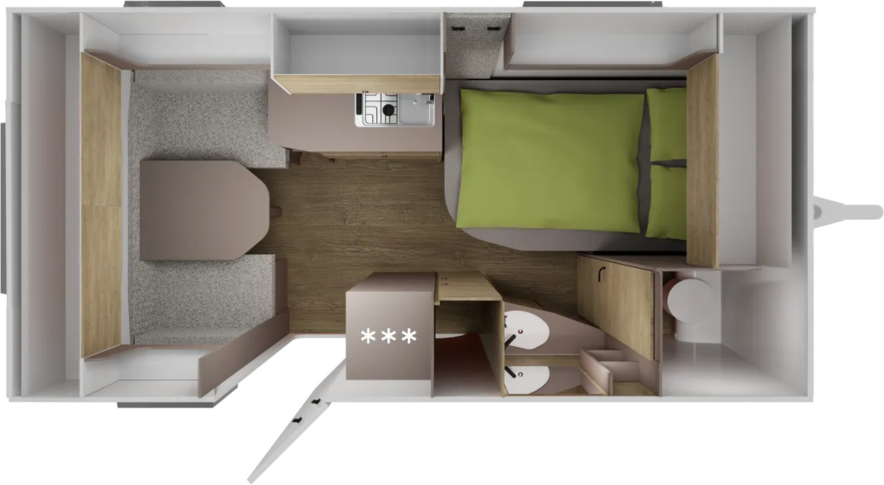 Wohnwagen NEXT 380 Neuheit # Alle Pakete # - Caravan: picture 2 Wohnwagen NEXT 380 Neuheit # Alle Pakete # - Caravan: picture 2