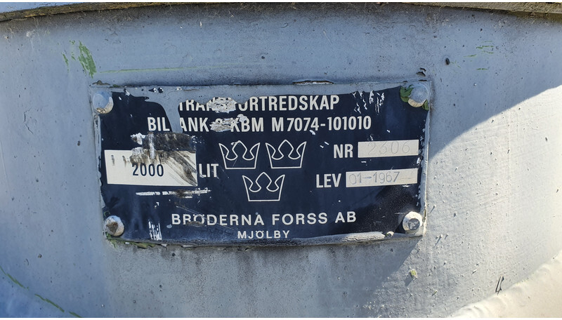 ALUMINUM TANK 2000L - Fuel tank for Truck: picture 5 ALUMINUM TANK 2000L - Fuel tank for Truck: picture 5