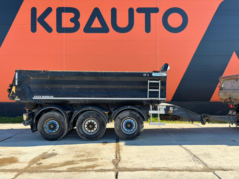 Tipper trailer BKS Rockwheeler 24K 178142 KM / BPW AXLES / DRAWBAR EXTENDABLE 1100MM: picture 7