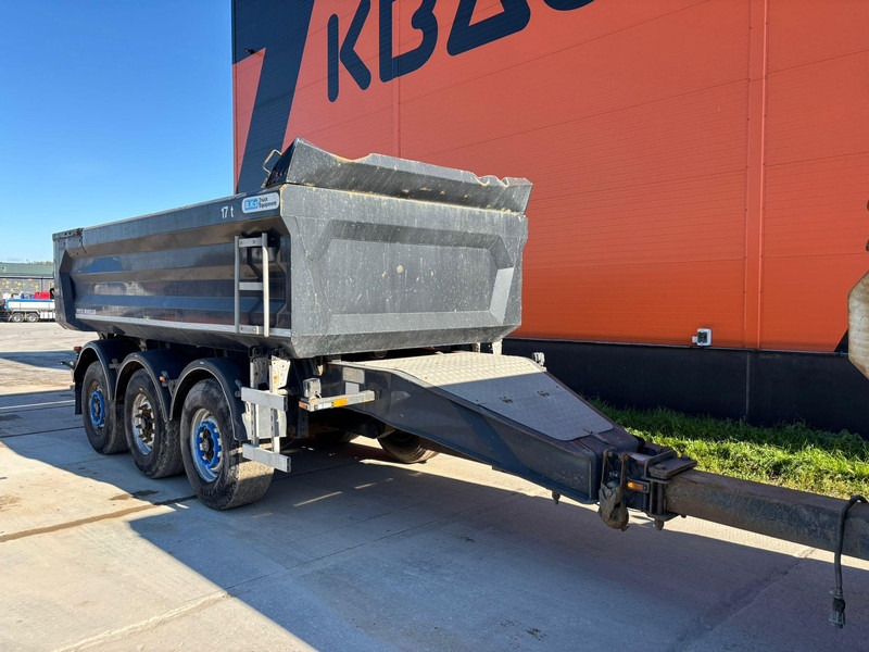 Tipper trailer BKS Rockwheeler 24K 178142 KM / BPW AXLES / DRAWBAR EXTENDABLE 1100MM: picture 8
