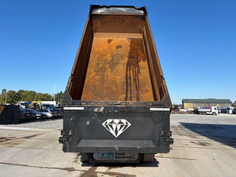 Tipper trailer BKS Rockwheeler 24K 178142 KM / BPW AXLES / DRAWBAR EXTENDABLE 1100MM: picture 16