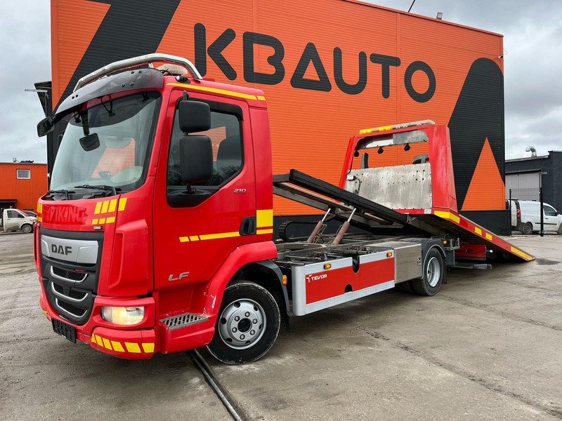 DAF LF 210 4x2 TEVOR ZP30A1 / PLATFORM L=5350 mm - Autotransporter truck: picture 2 DAF LF 210 4x2 TEVOR ZP30A1 / PLATFORM L=5350 mm - Autotransporter truck: picture 2