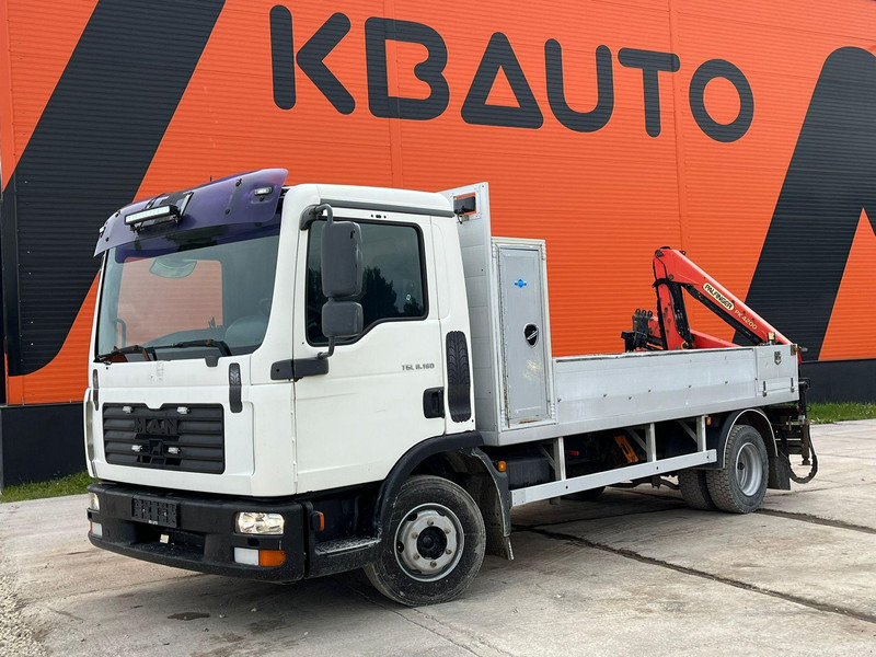 MAN TGL 8.180 4x2 PK 4200 YEAR 2013 / PLATFORM L=3710 mm - Dropside/ Flatbed truck, Crane truck: picture 2 MAN TGL 8.180 4x2 PK 4200 YEAR 2013 / PLATFORM L=3710 mm - Dropside/ Flatbed truck, Crane truck: picture 2