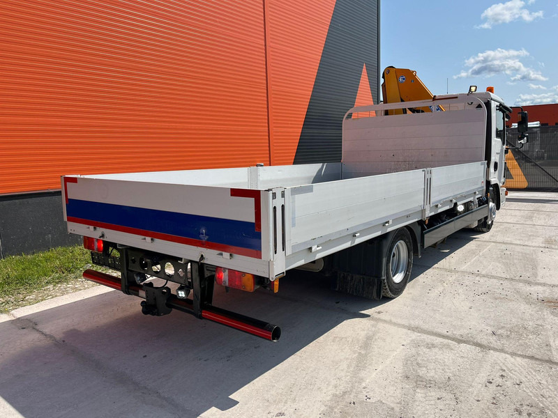 Dropside/ Flatbed truck, Crane truck MAN TGL 8.190 4x2 EFFER 80.2/2S / PLATFORM L=5250 mm: picture 6