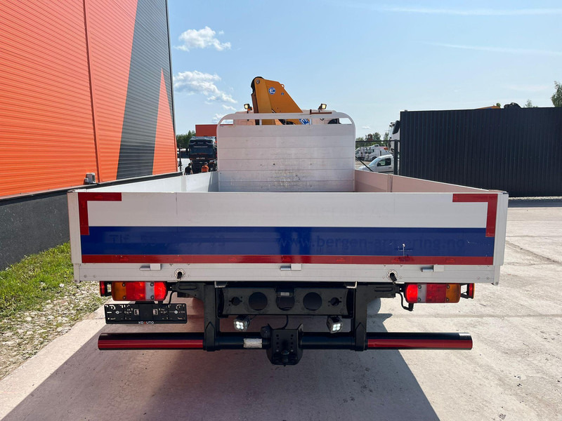 Dropside/ Flatbed truck, Crane truck MAN TGL 8.190 4x2 EFFER 80.2/2S / PLATFORM L=5250 mm: picture 7