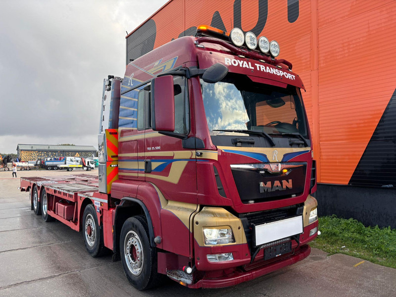 MAN TGS 35.480 8x4H-6 HYDRODRIVE / PLATFORM L=9160 mm / WINCH - Autotransporter truck: picture 4 MAN TGS 35.480 8x4H-6 HYDRODRIVE / PLATFORM L=9160 mm / WINCH - Autotransporter truck: picture 4