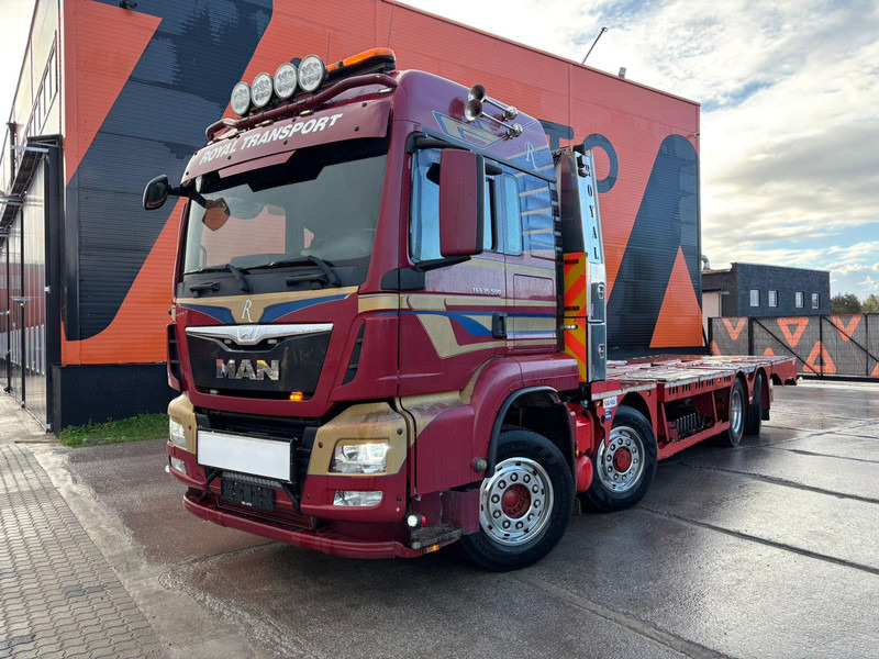 MAN TGS 35.480 8x4H-6 HYDRODRIVE / PLATFORM L=9160 mm / WINCH - Autotransporter truck: picture 2 MAN TGS 35.480 8x4H-6 HYDRODRIVE / PLATFORM L=9160 mm / WINCH - Autotransporter truck: picture 2